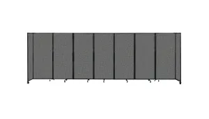 High Quality Movable Room Divider Screen- 7 Panels -(Soft Fabric)- (H)1.83M(L)5.94M(W)3CM