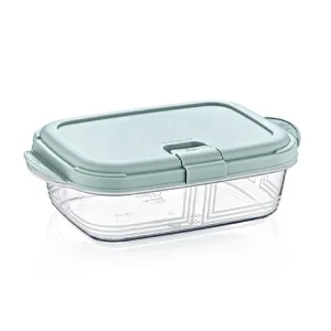 Hobby Life Plastic Storage Food Box Push up Rectangle 1100ml 021533