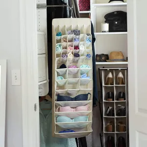 HOUSEHOLD ESSENTIALS Lingerie Hanging Organizer