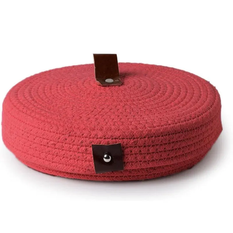 Kiaro Natural Fiber Multipurpose Organizer - Red