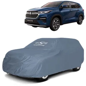 KINGSWAY® Invicto Car Body Cover Dustproof for (Year 2023 Onwards) All Model, Compatible with Maruti Suzuki Invicto Car Cover, Comes with Bird Droppings, Scratch, UV and Paint Protection, Grey Matty
