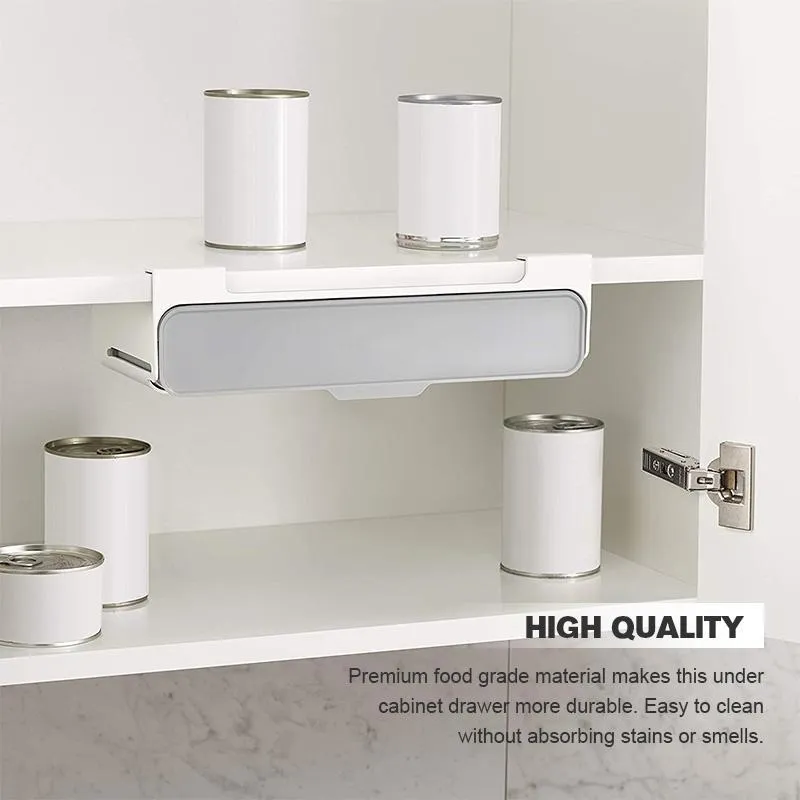 Kitchen Self-Adhesive Cabinet Spice Organizer