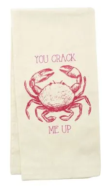 Kitchen Towel "You crack me up"
