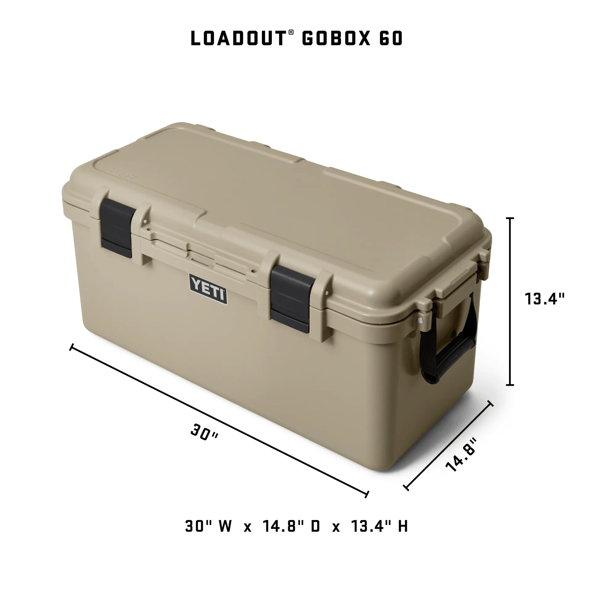 Loadout Gobox 60 Gear Case - King Crab Orange