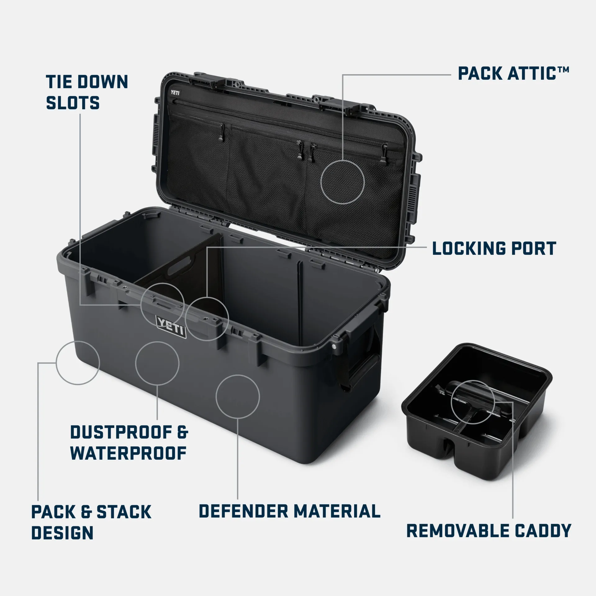 Loadout Gobox 60 Gear Case - King Crab Orange