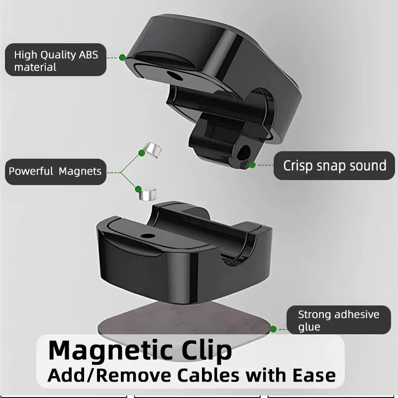 Magnetic Cable Clips Organizer