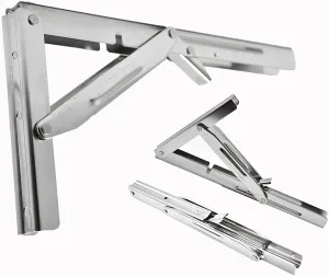Marine City Boat Stainless Steel Table Bracket - Short Release Arm, L:12”,551LB (1pcs)
