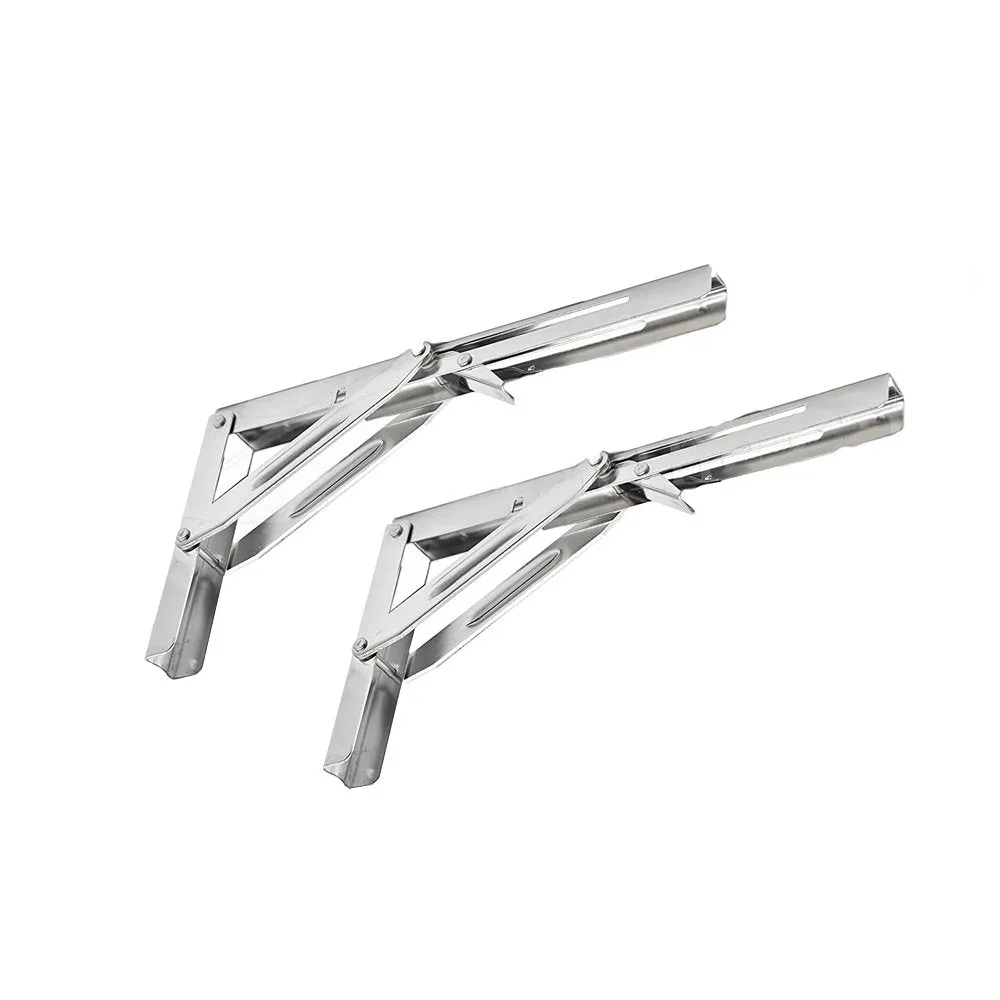 Marine City Boat Stainless Steel Table Bracket - Short Release Arm, L:12”,551LB (1pcs)