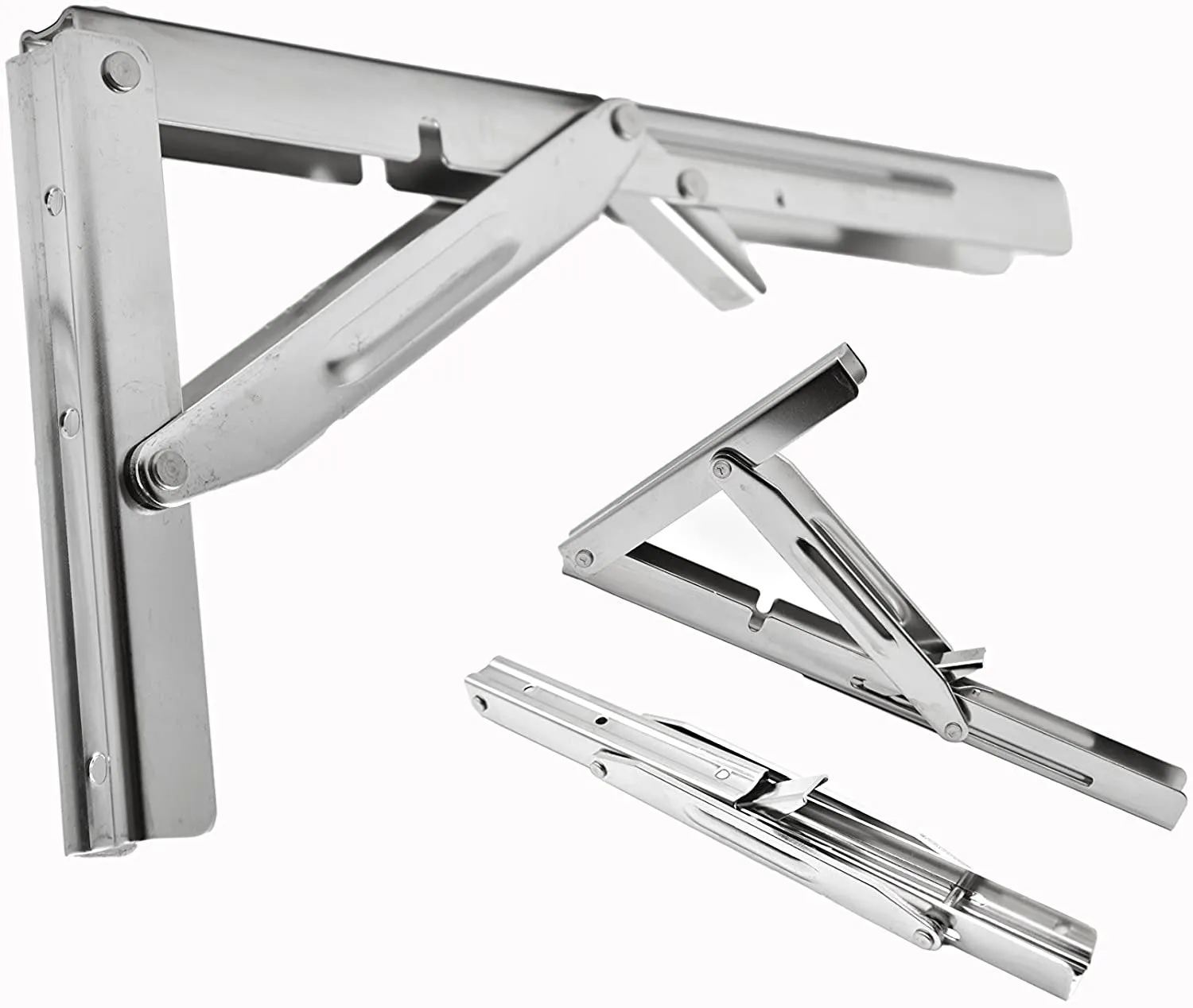 Marine City Boat Stainless Steel Table Bracket - Short Release Arm, L:12”,551LB (1pcs)