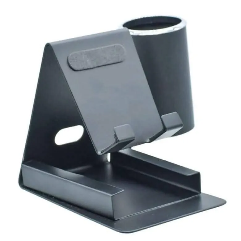 Mobile Stand with Pen Stand & Visiting Card Holder (3 in 1)