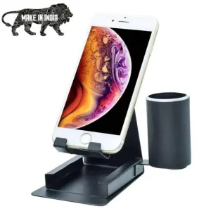 Mobile Stand with Pen Stand & Visiting Card Holder (3 in 1)