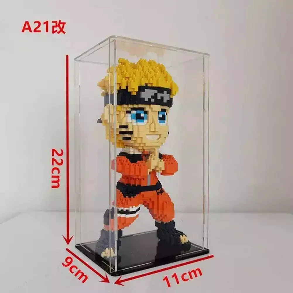 MOC  Compatible  *A* Transparent Acrylic Display Box For Micro Building Blocks 36 Styles Dustproof Mini Bricks Toy Collection Showcase Box (No Model)