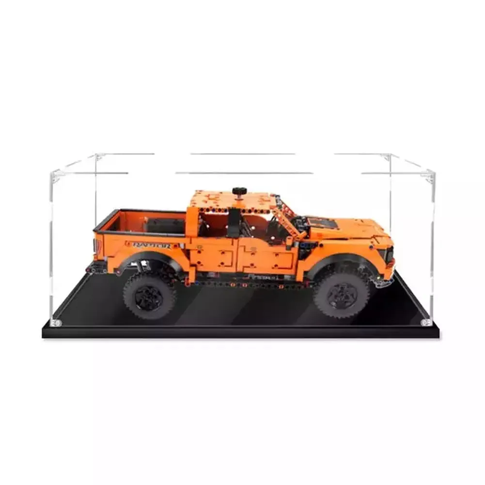 MOC NON  2mm / 3mm Thick Plate Building Blocks Acrylic Display Box Dustproof Cover For 42126 (Level S Without Adhensive)