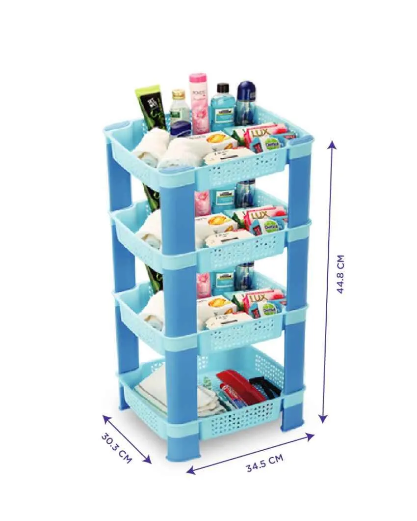 Multi-Purpose 4-Tier Rack Organizer | 11 x 13 x 30 inches