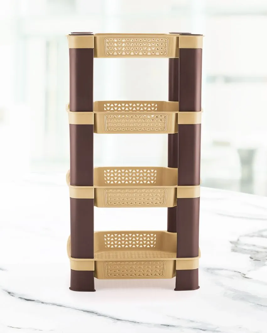 Multi-Purpose 4-Tier Rack Organizer | 11 x 13 x 30 inches
