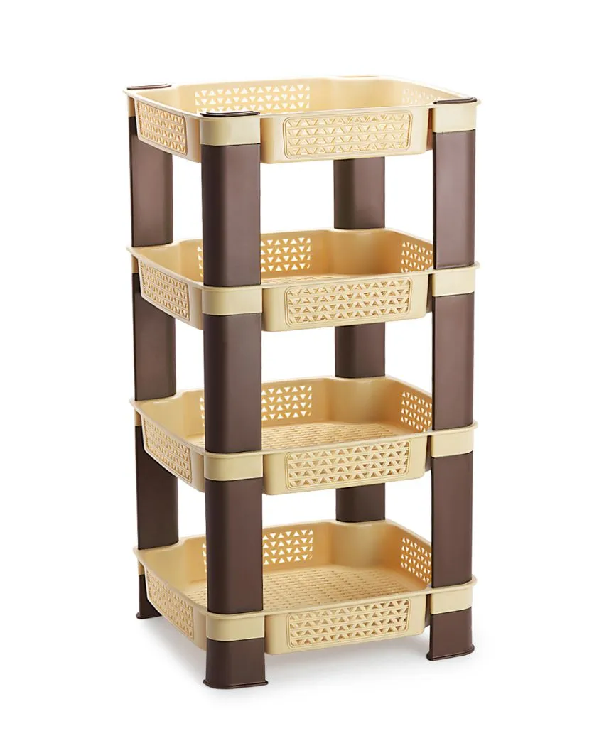Multi-Purpose 4-Tier Rack Organizer | 11 x 13 x 30 inches