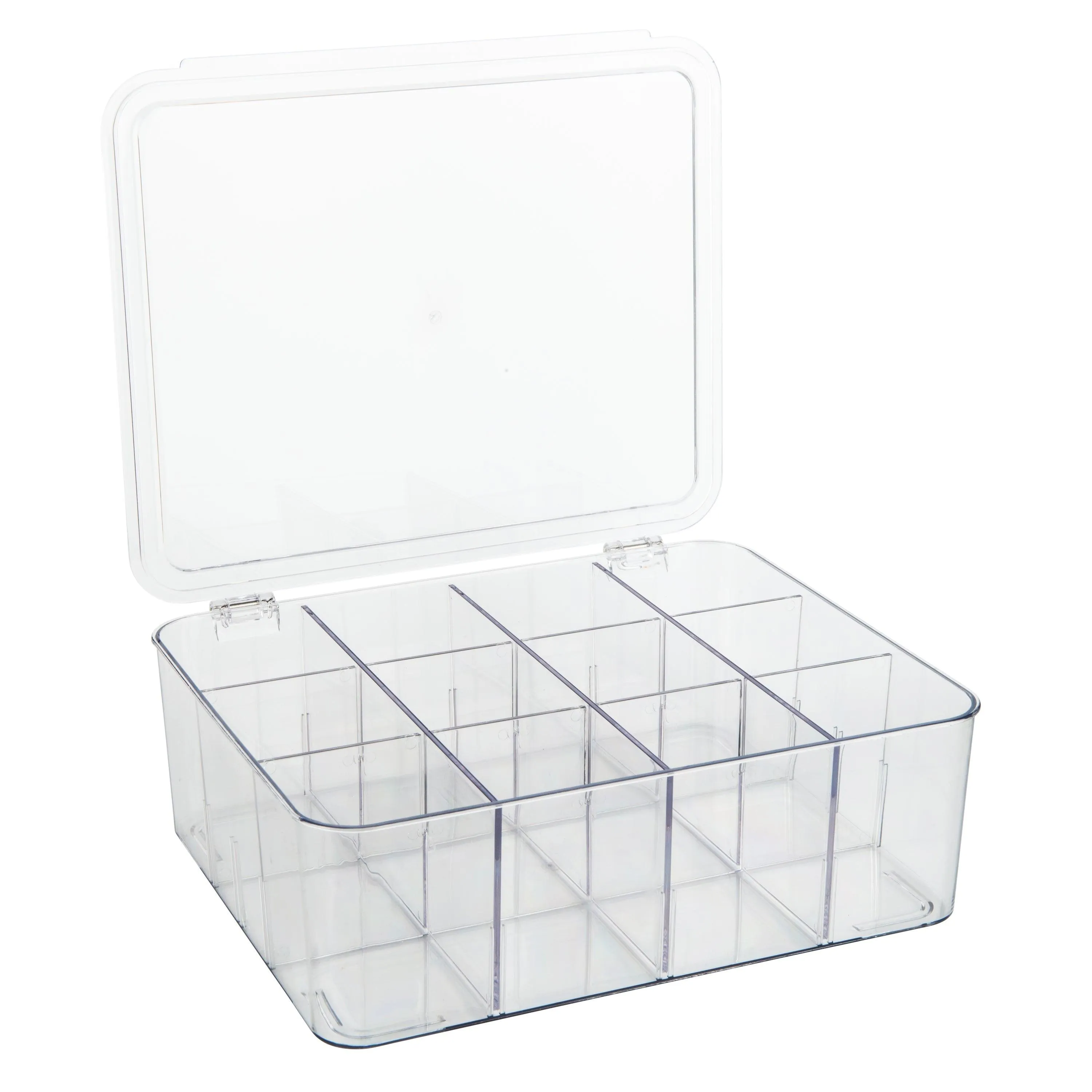 Multi-use Storage Box with Removable Dividers