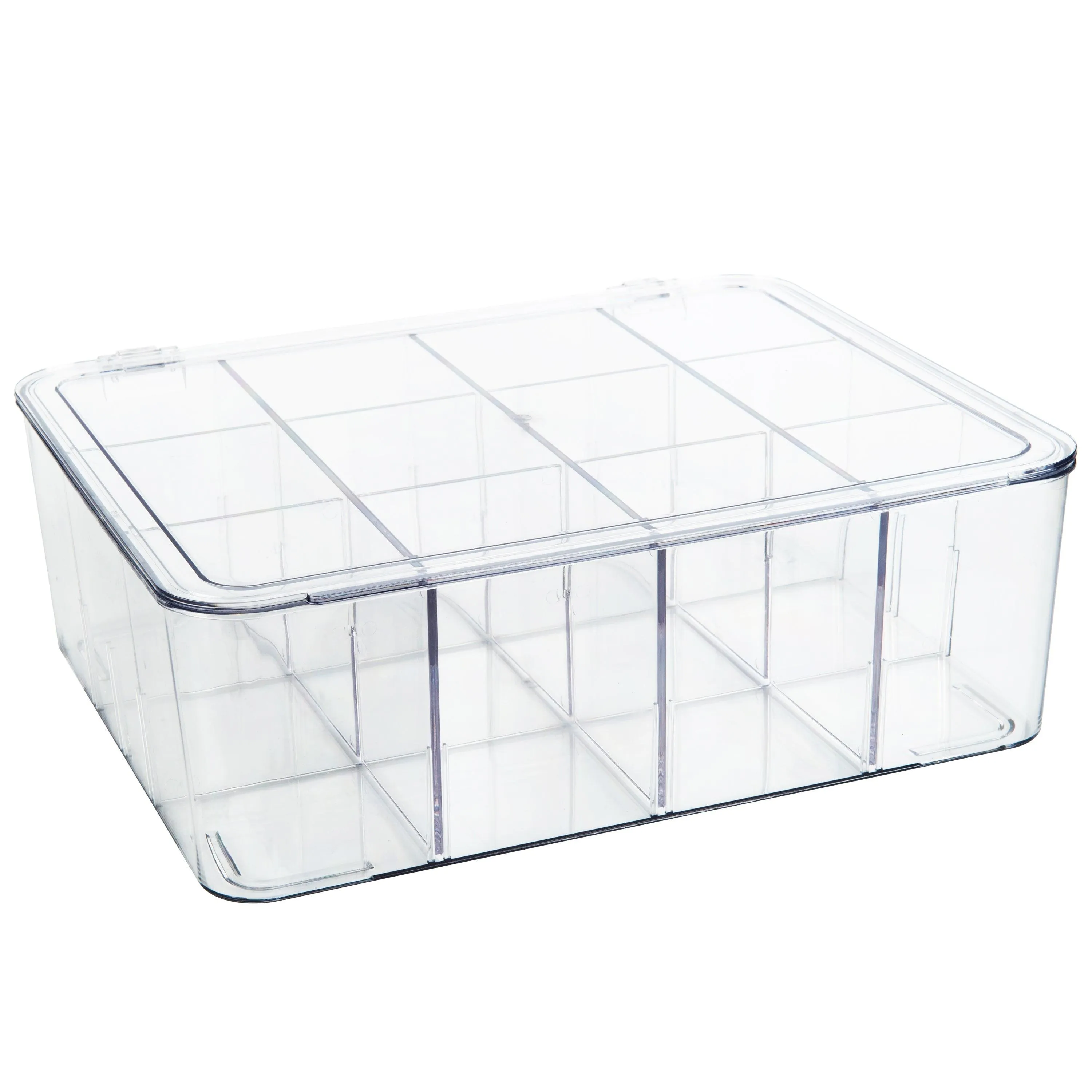 Multi-use Storage Box with Removable Dividers
