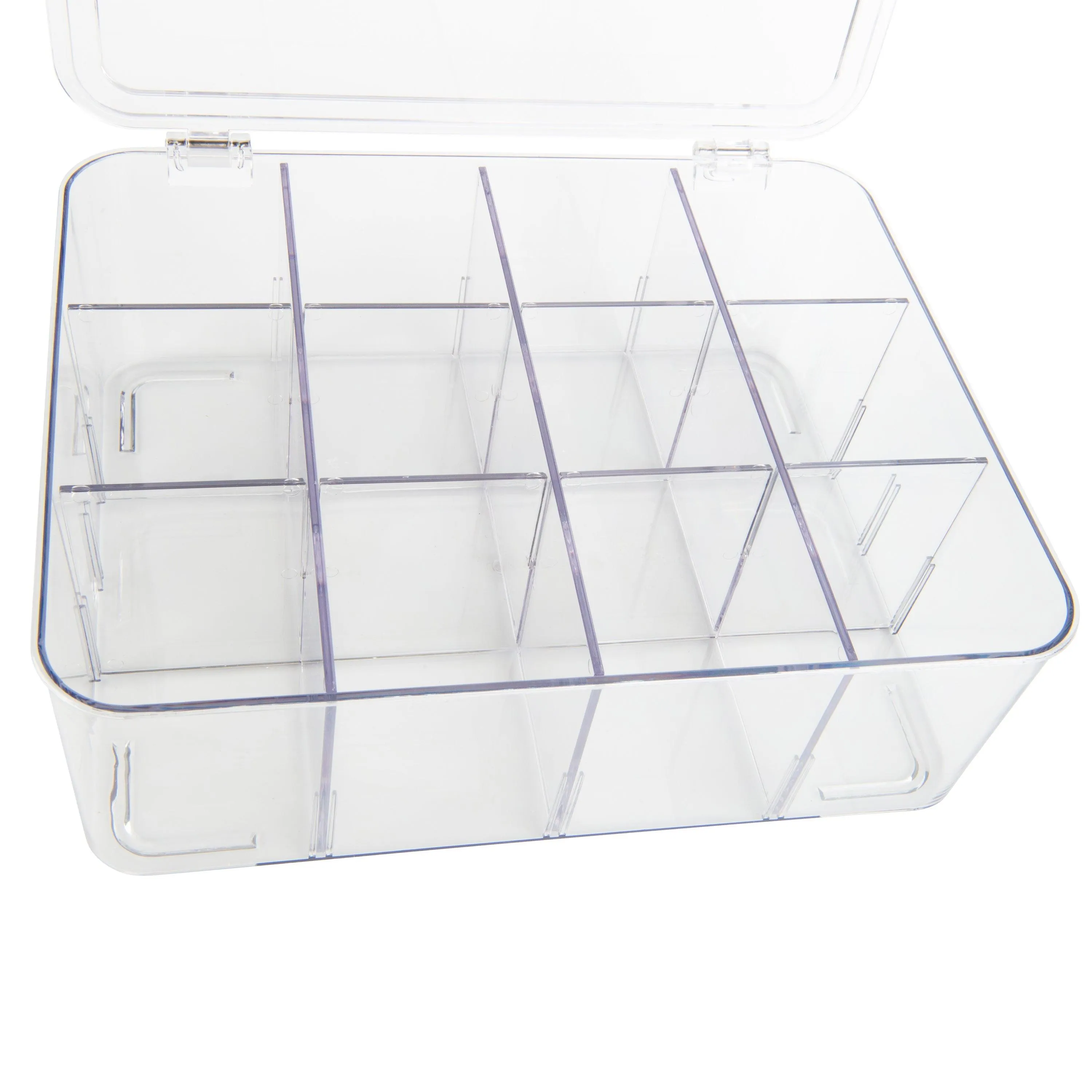 Multi-use Storage Box with Removable Dividers