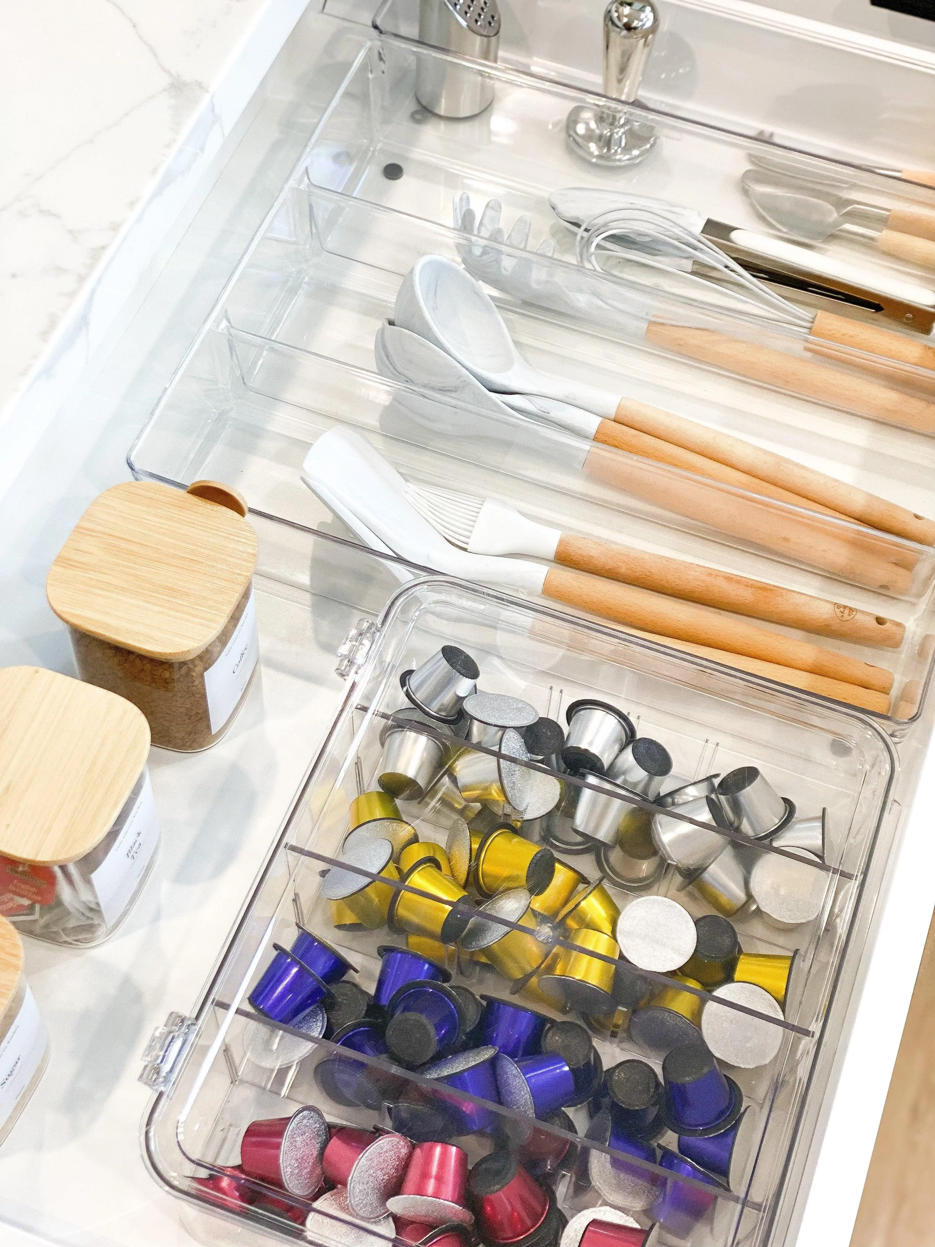 Multi-use Storage Box with Removable Dividers