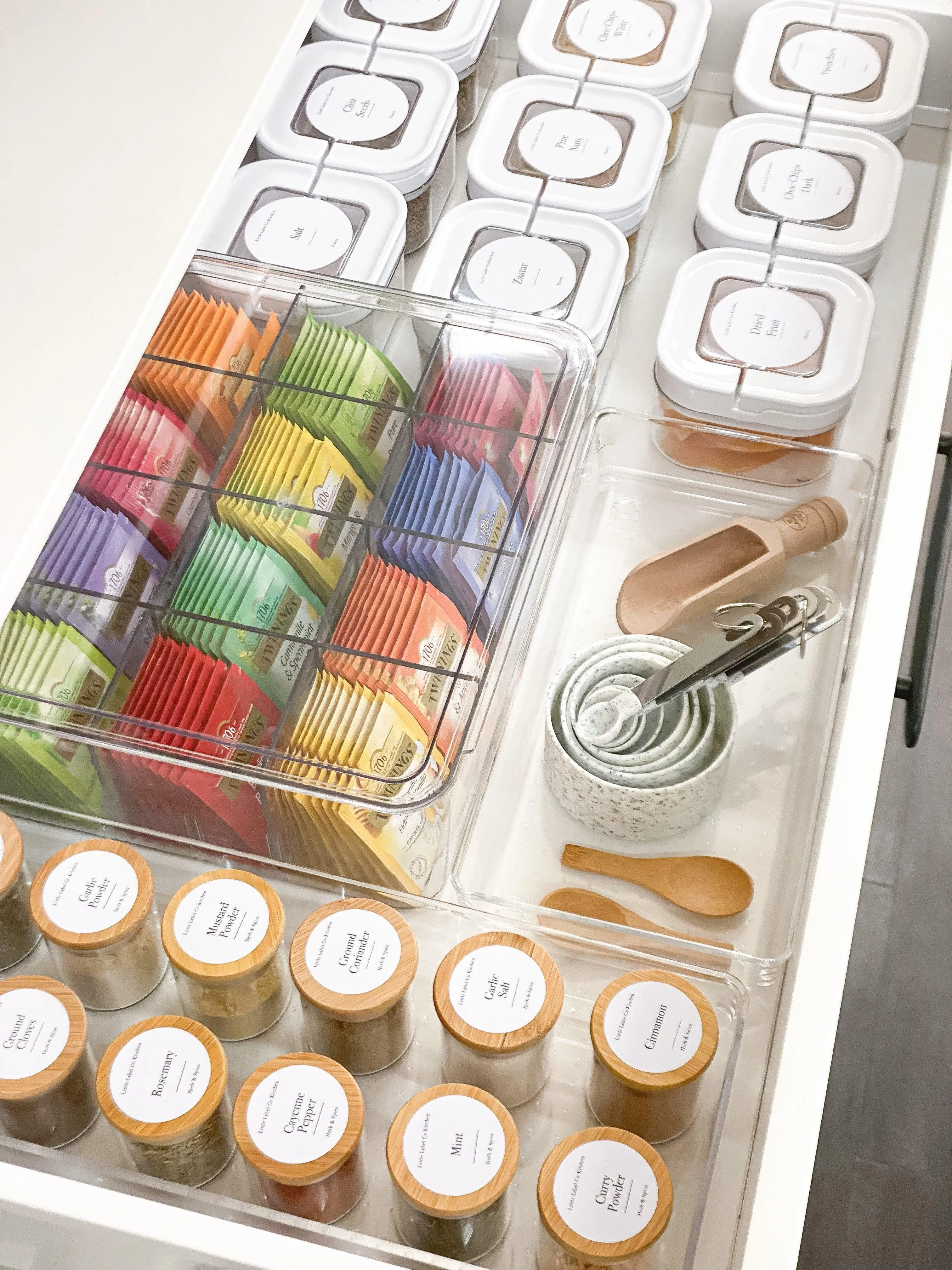 Multi-use Storage Box with Removable Dividers