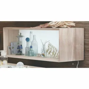 Natural Kiri Light Box Wall