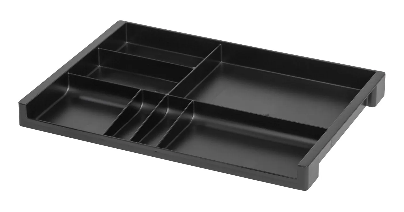 Organizer Tray, 8 Pack, Black