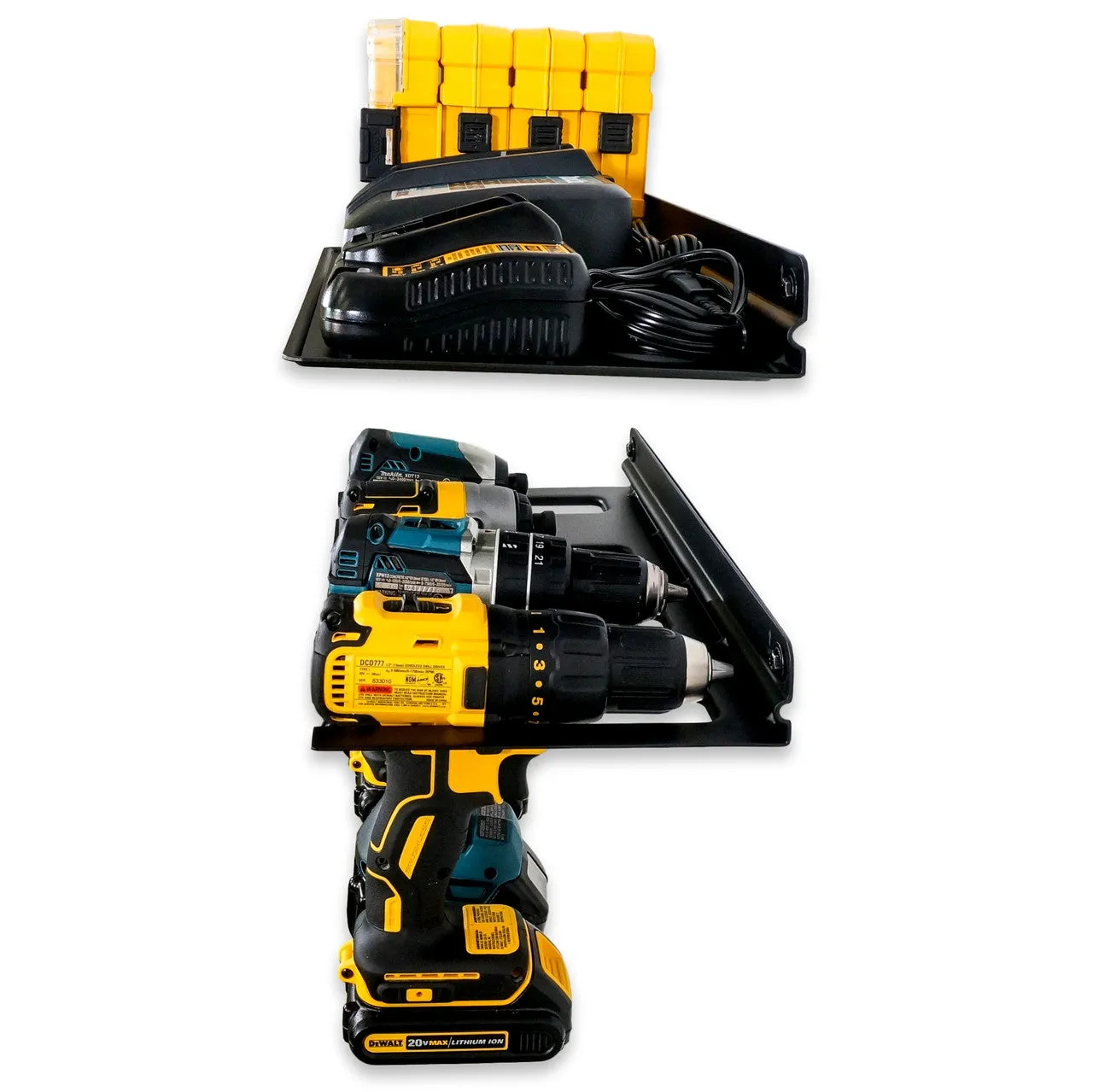 OUTLET | Grundy Garage Tool Organizer | Holds 4 Drills   Drillbits