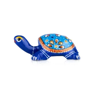 Painted Agarbathi Stand - 1 x 2.5 Inches | Aluminium Agarbatti Holder/ Tortoise Design Incense Stick Holder