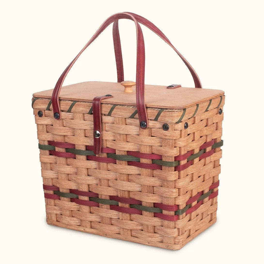 Portable File Organizer | Hanging Folder Tote Box w/Handles