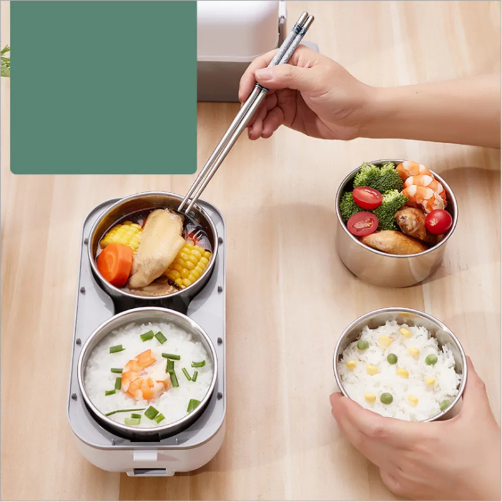 Portable Self-Heating Lunch Box