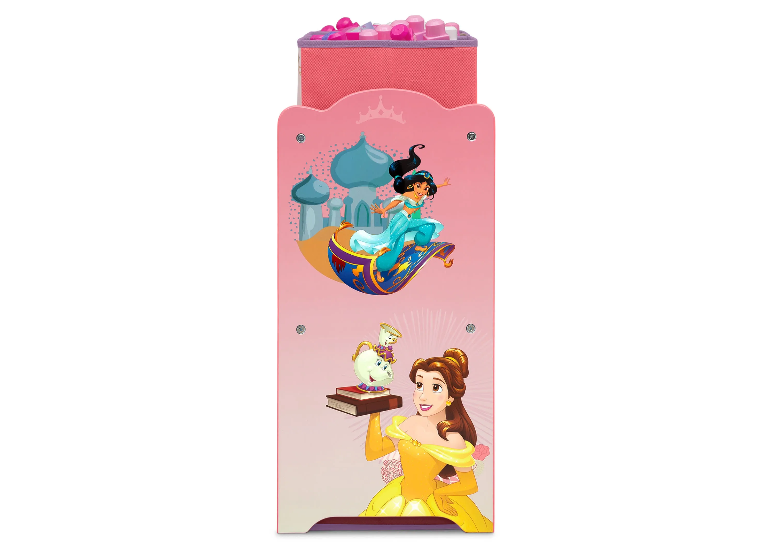 Princess 6 Bin Design and Store Toy Organizer