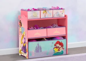 Princess 6 Bin Design and Store Toy Organizer