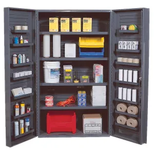 Quantum - 48" Wide All-Welded Deep Door Bin Cabinet