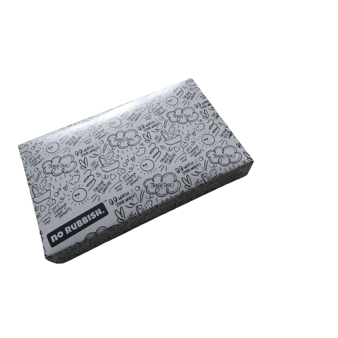 Recycled Paper Box Envelope - 20 x 12 x 3 Cms - MOQ 1000 with printing