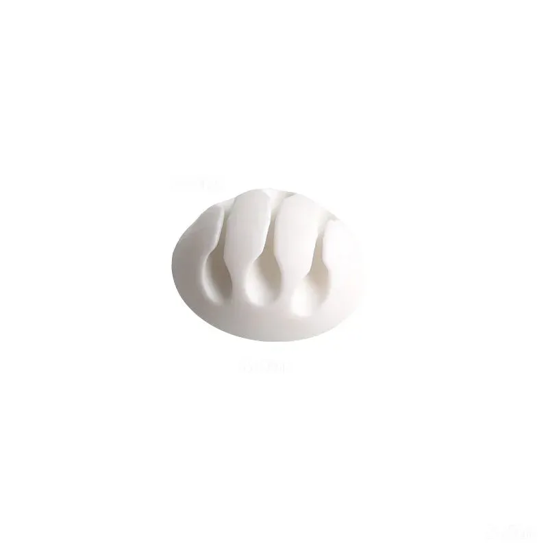 Self-Adhesive Desk Cable Clips 3 Slots
