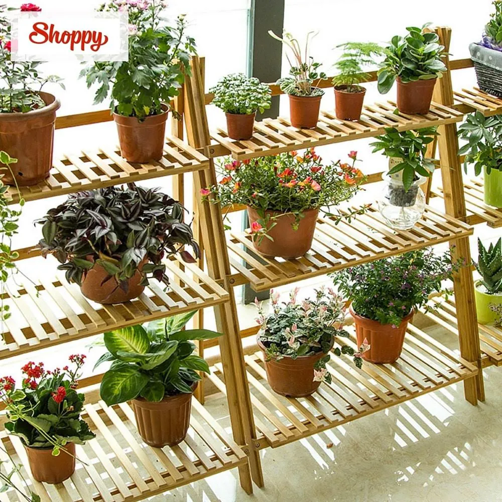 Shoppy Gorial Garden Shelf Rack