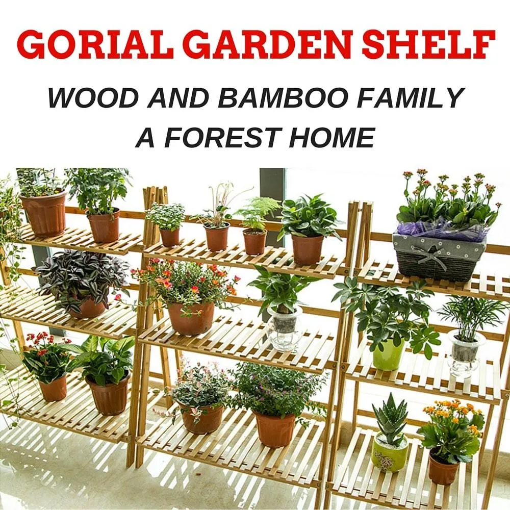 Shoppy Gorial Garden Shelf Rack
