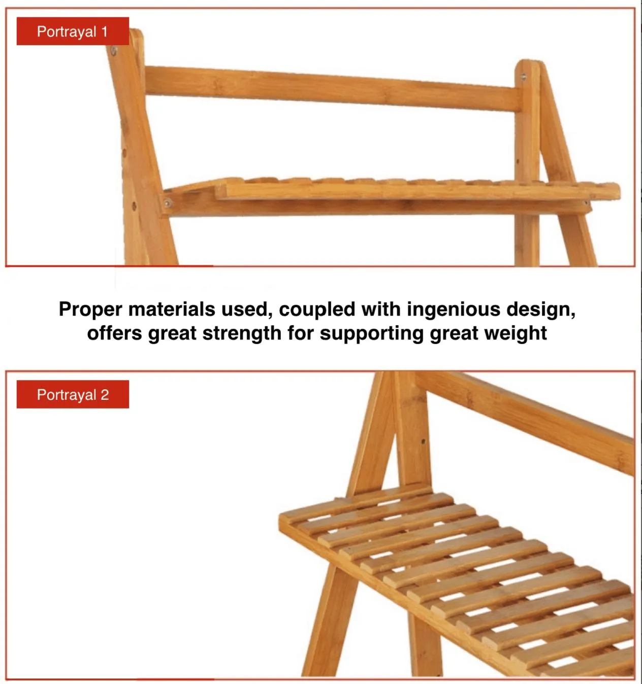 Shoppy Gorial Garden Shelf Rack