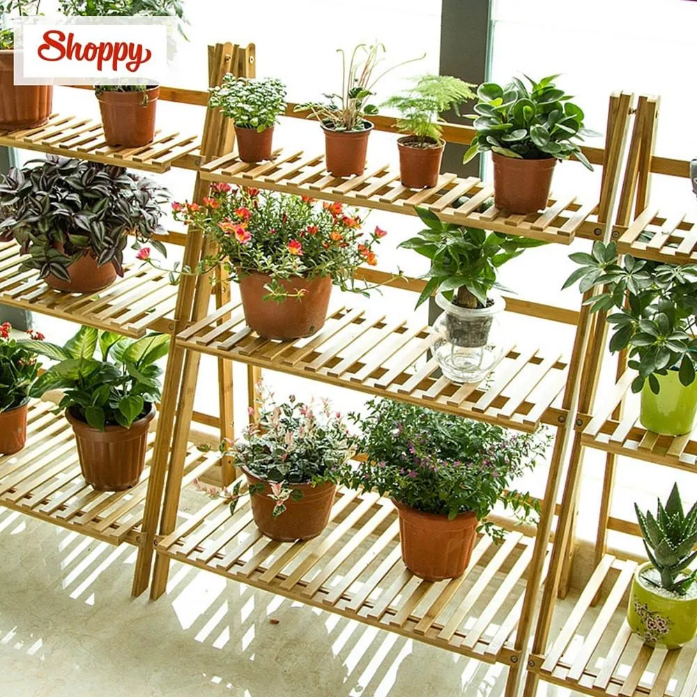 Shoppy Gorial Garden Shelf Rack