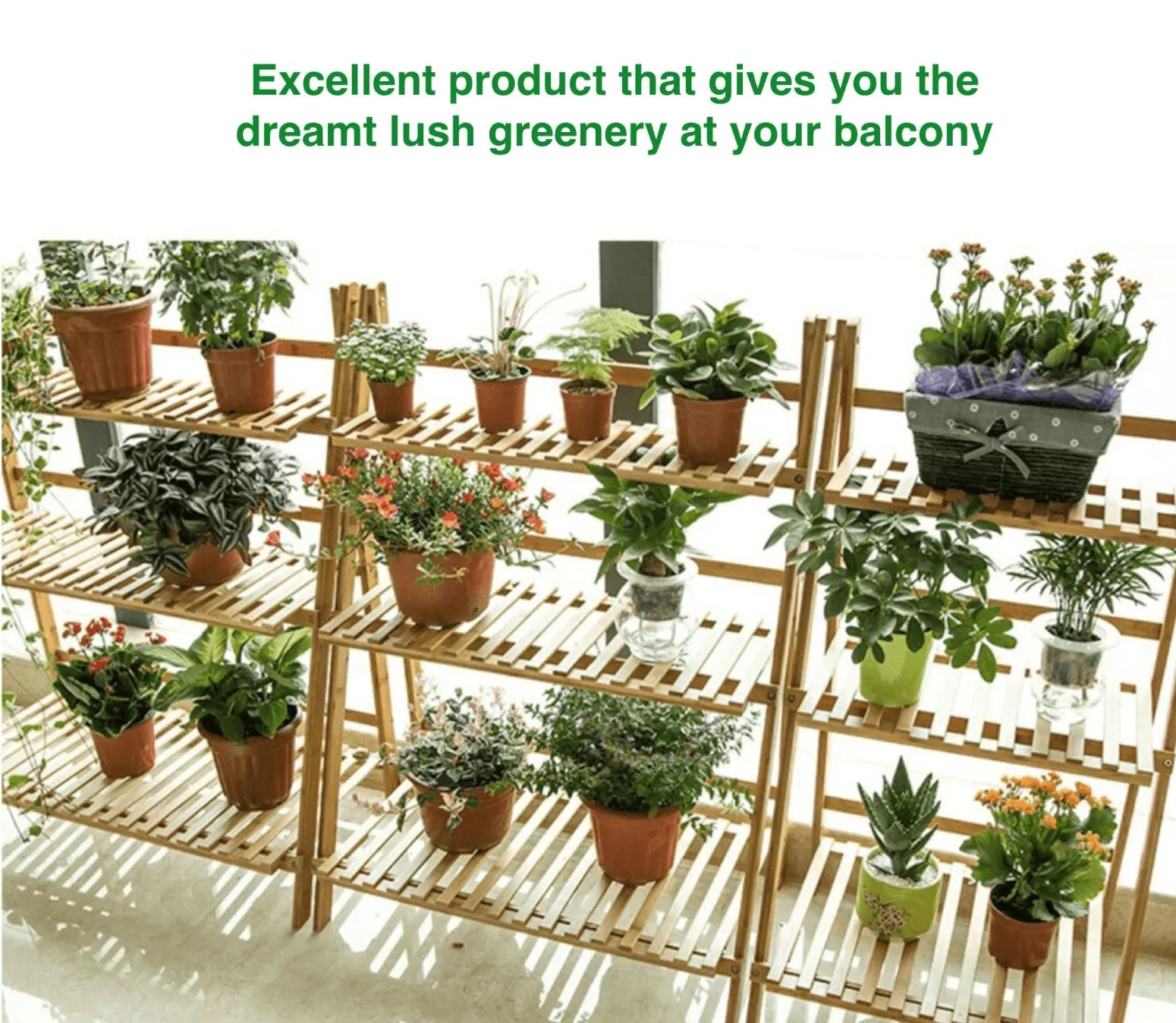 Shoppy Gorial Garden Shelf Rack