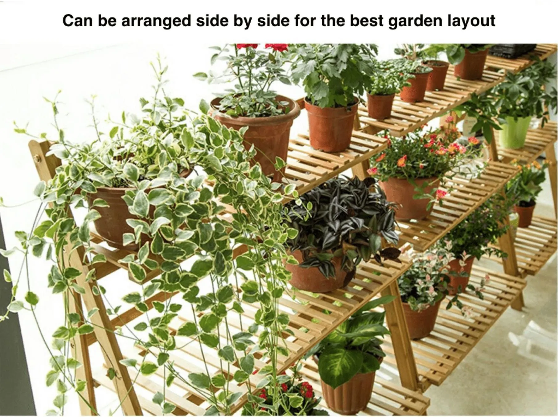 Shoppy Gorial Garden Shelf Rack