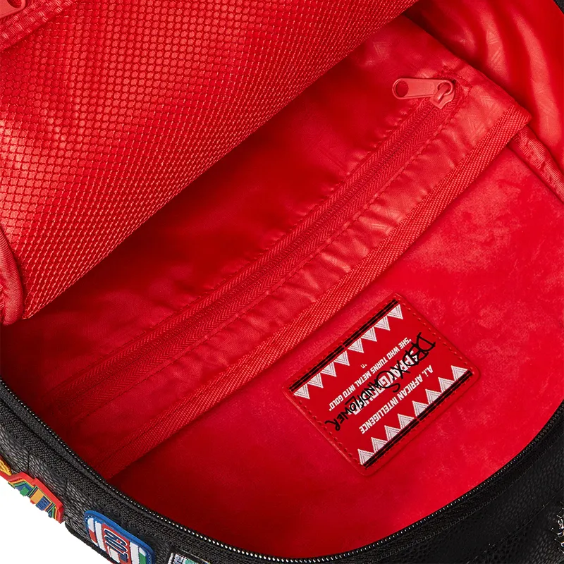 Sprayground - #209 A.I. The 54 (Patches of Africa) Cargo Backpack