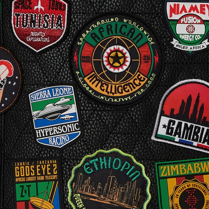 Sprayground - #209 A.I. The 54 (Patches of Africa) Cargo Backpack