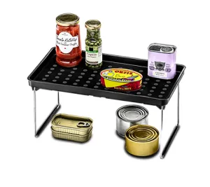 STACKING SHELF MEDIUM CARBON