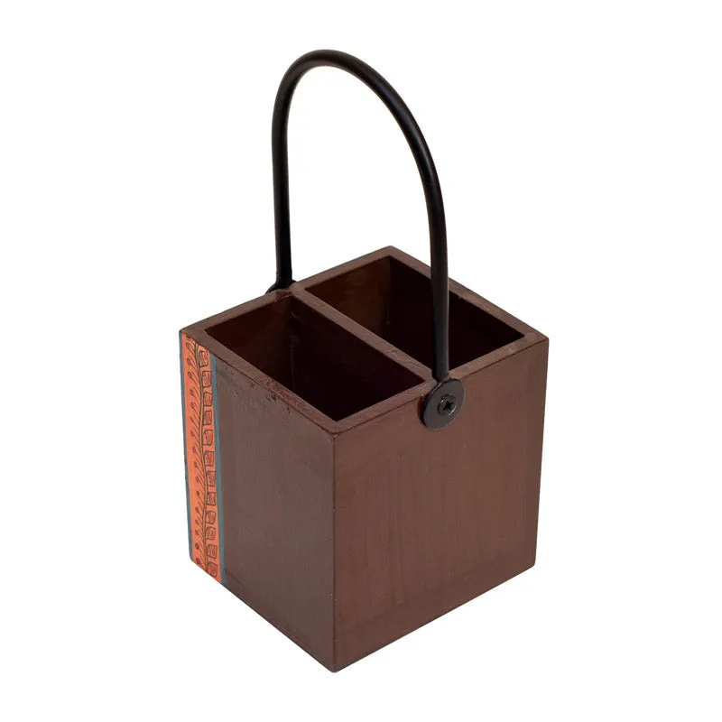 Surya Handcrafted Cutlery Holder