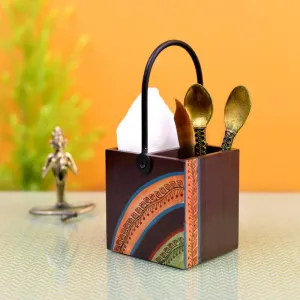 Surya Handcrafted Cutlery Holder