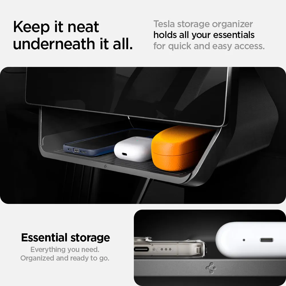 Tesla Model Y & 3 - Under Screen Organizer | TO227