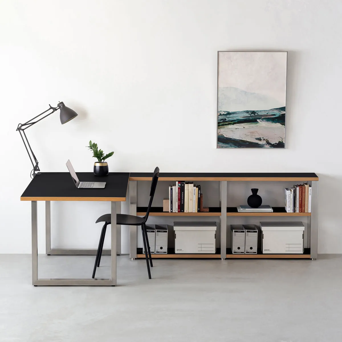 THE STORAGE SHELF / リノリウム 全24色 × Stainless