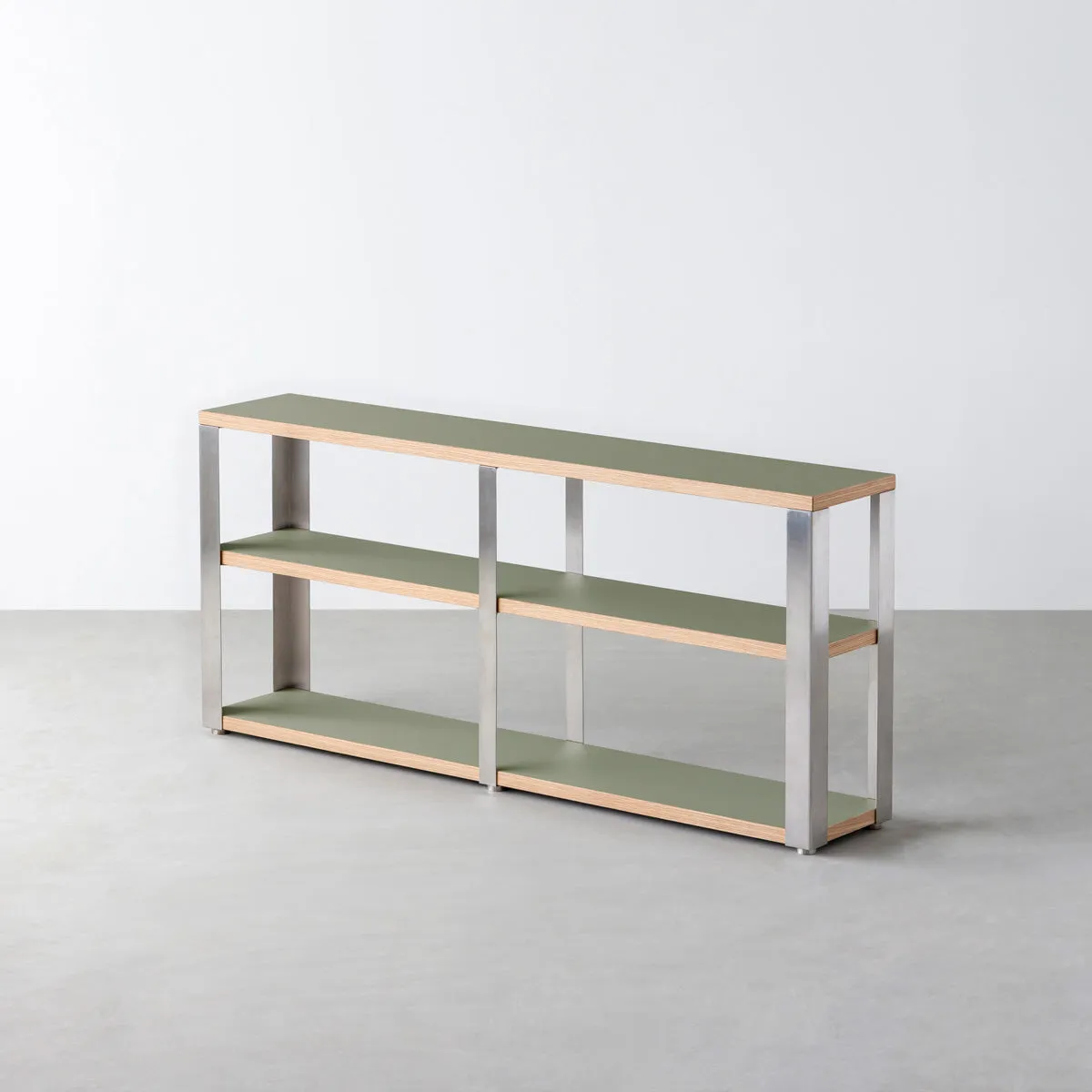 THE STORAGE SHELF / リノリウム 全24色 × Stainless